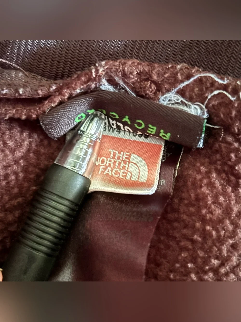 The NORTH FACE Men’s XL Denali Polartec Fleece Vented Brown Sweater Jacket